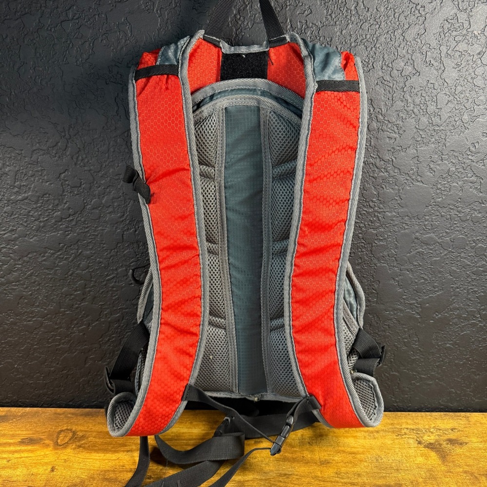 Quest Hydration Backpack Orange Grey Lightweight … - image 2